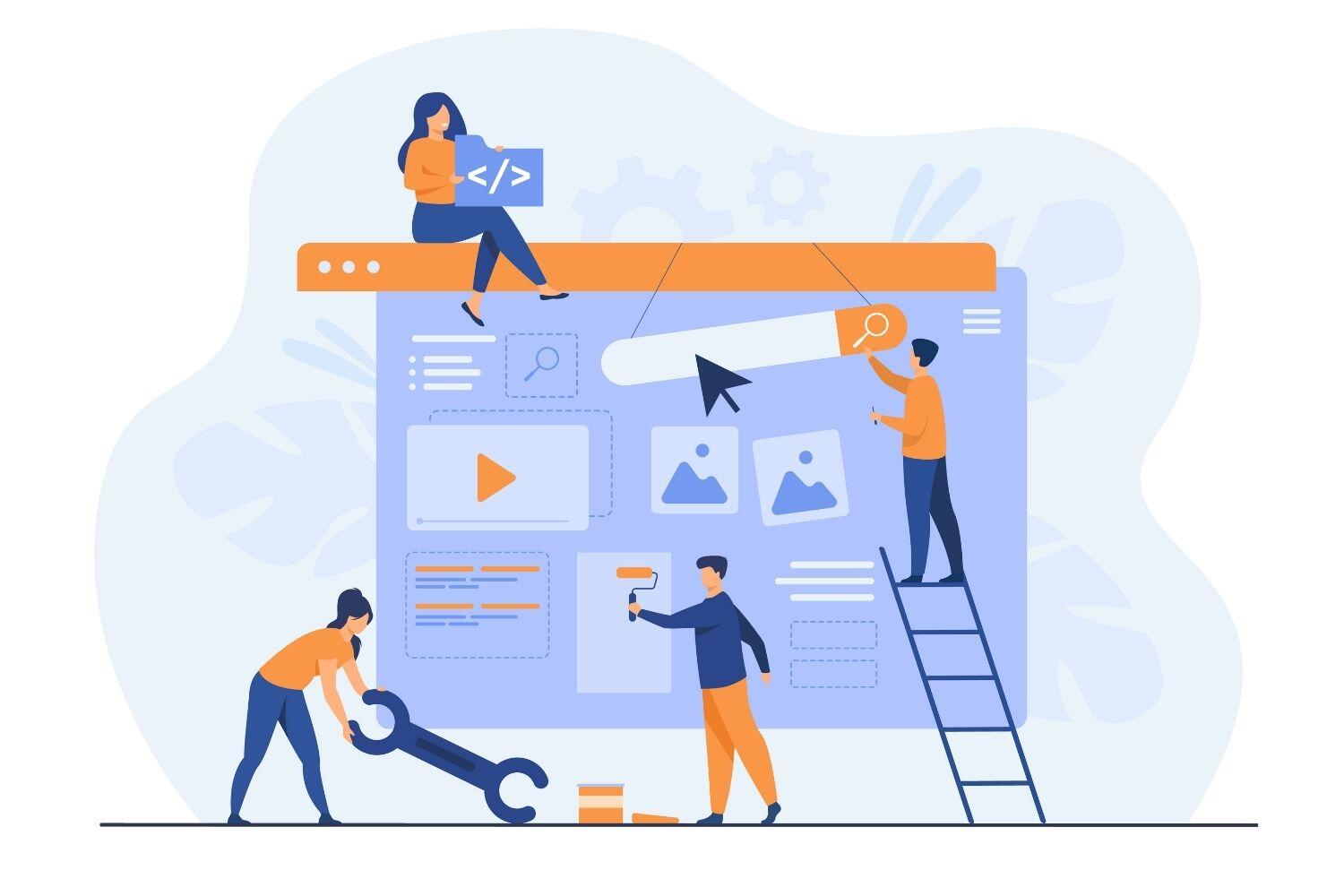 página de aterrizaje