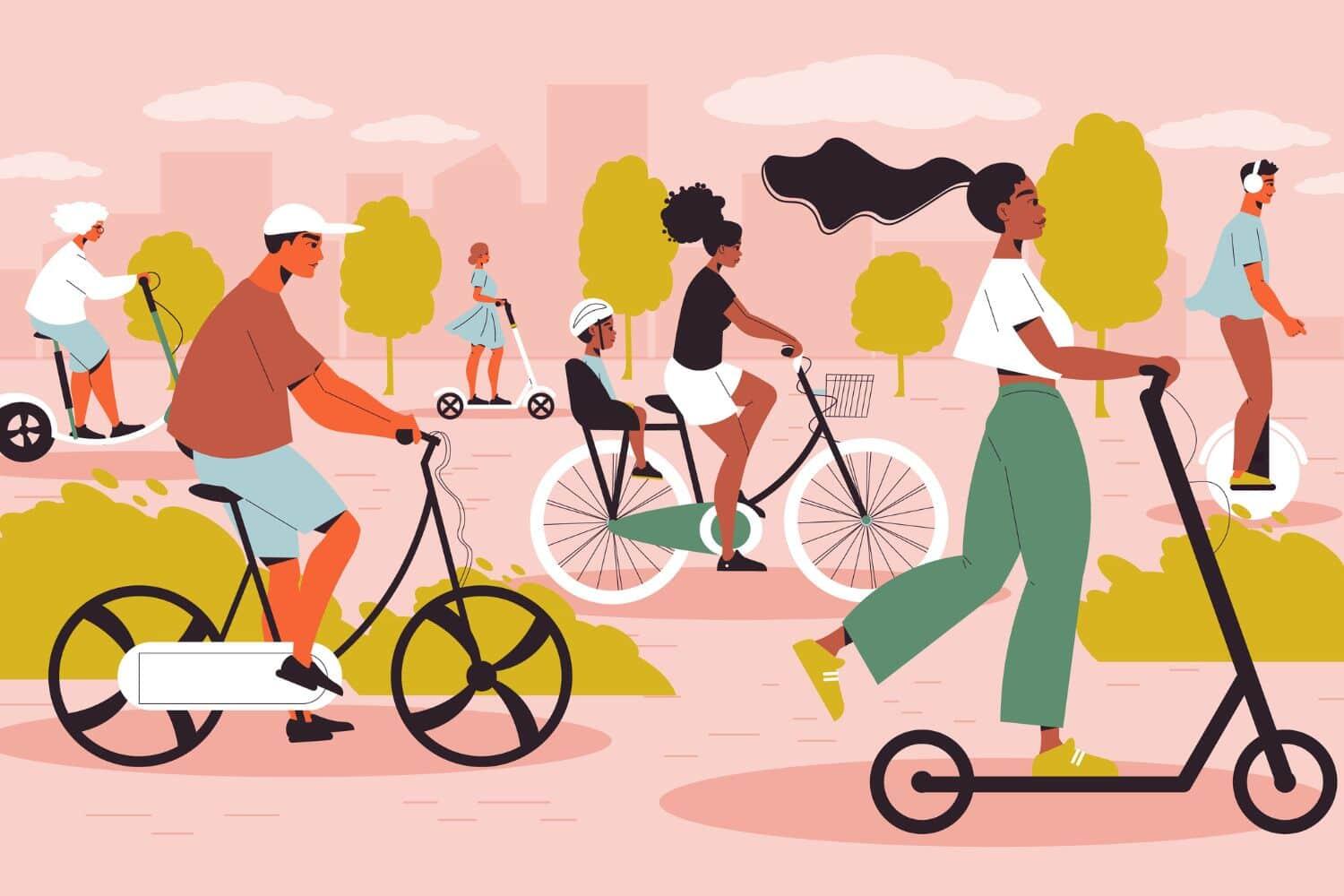 Impulso a la movilidad sostenible ejemplo 