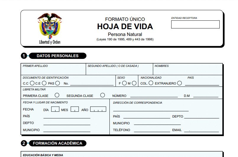 Actualice su hoja de vida